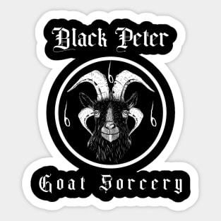 Black Peter Goat Sorcery Sticker